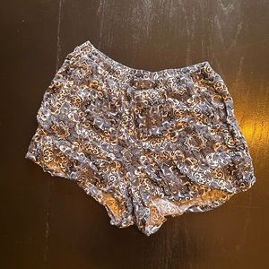 Soul Cake Small Black and White Short Boy Shorts Sleepwear House Clothes